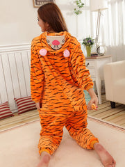 Adult Animal Onesies Tiger Pajamas Set