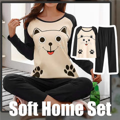 Big Size Cotton Pajama Set for Women