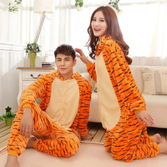 Adult Animal Onesies Tiger Pajamas Set