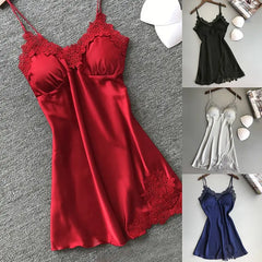 Silk Suspender Nightdress for Women
