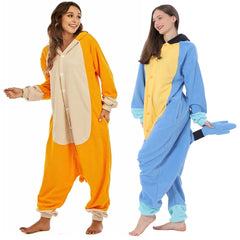 Adult Halloween Cartoon Animal Onesie Pajamas